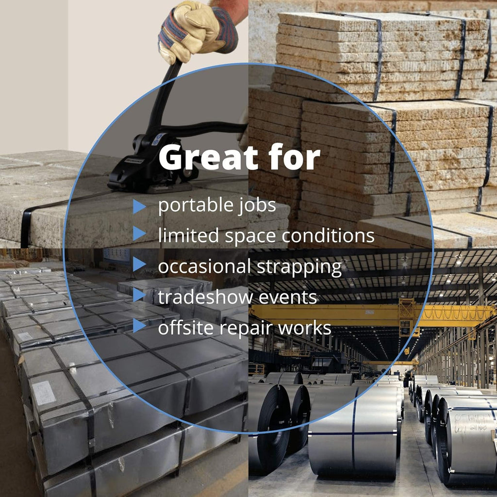 3/4" x 200' Steel Strapping Kit with 1700 lbs Break Strength P292