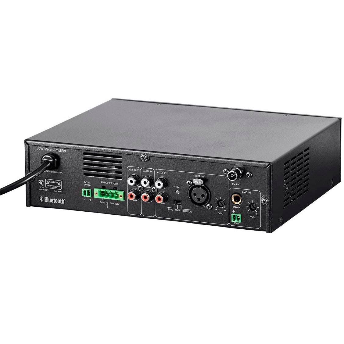 60W 3CH 100/70v Mixer Amp with Bluetooth Connection R94415