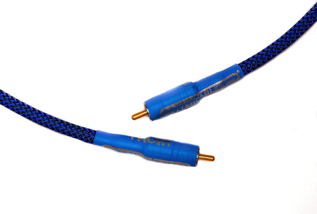 Blue Truth Digital Coax Cable Silver/Copper Hybrid 1.5 Feet E73832