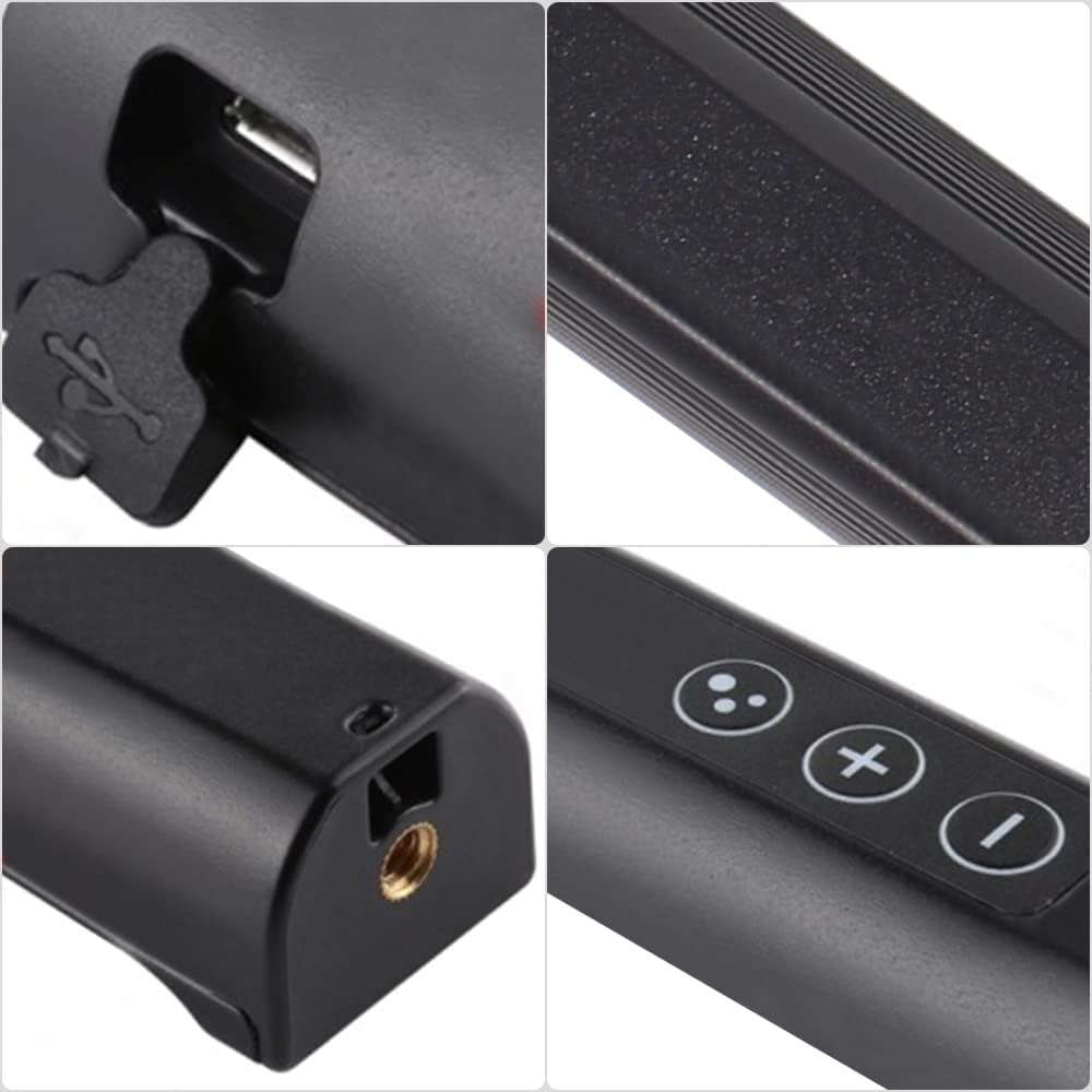 LED Light Wand, RGB Video Light, 9 Colors, Rechargable Battery, 3200K-5600K, Pack of 2 X30844