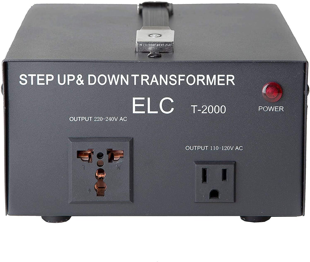 3000-Watt Voltage Converter Transformer 110V/220V with Circuit Breaker Protection L80404
