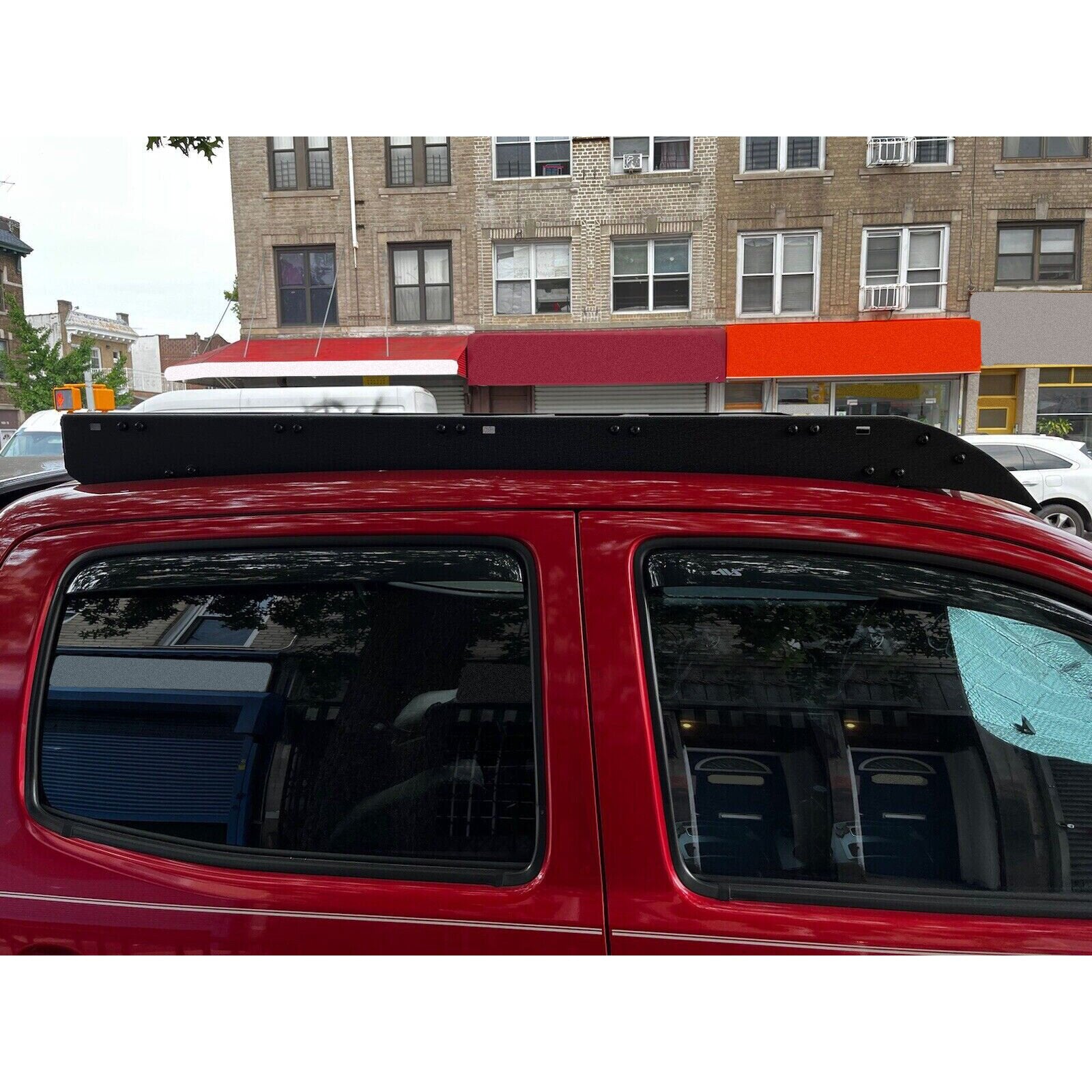 Black Steel Roof Cargo Rack J702