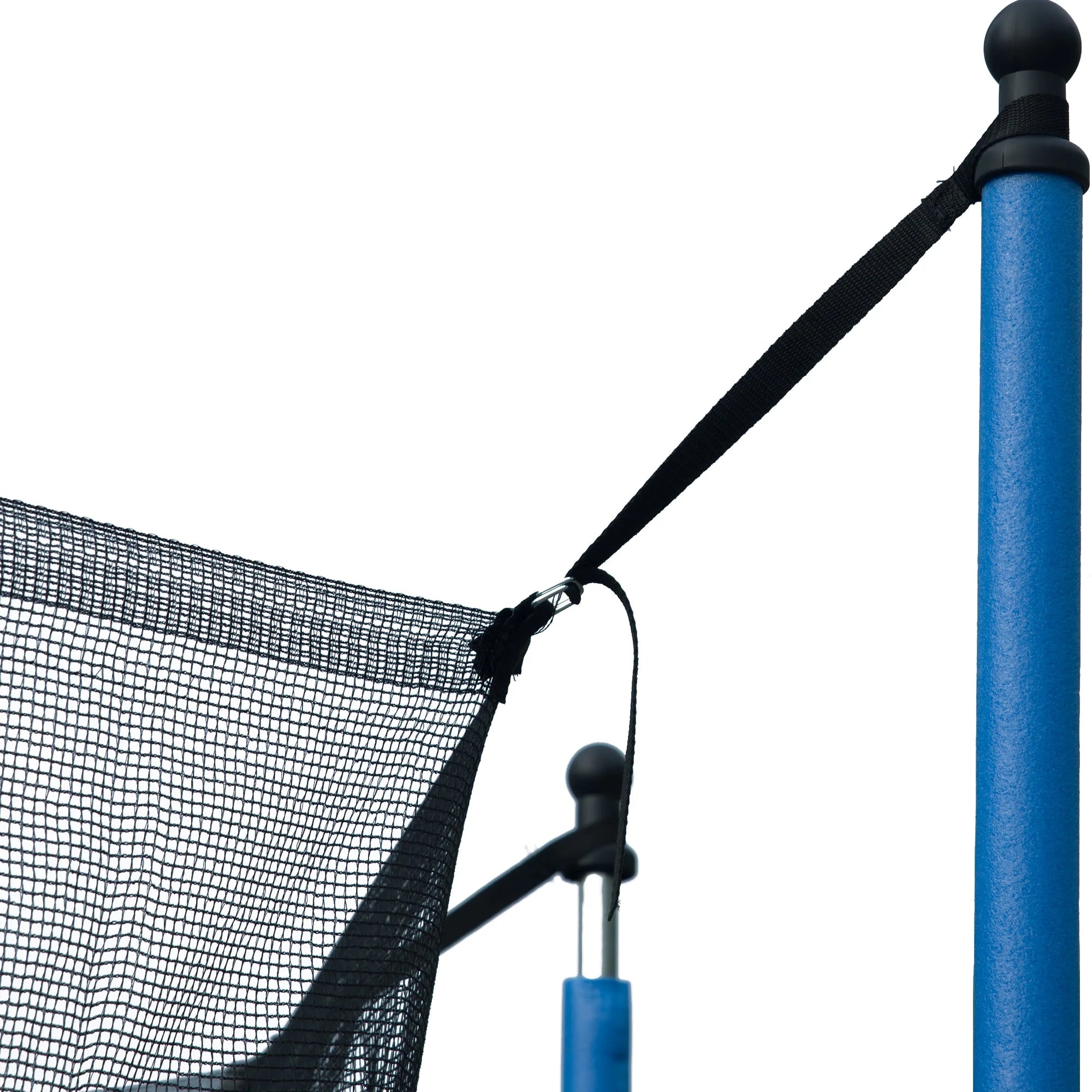14 FT Trampoline Set with Safety Enclosure Net, Basketball Backboard and Ladder R1539