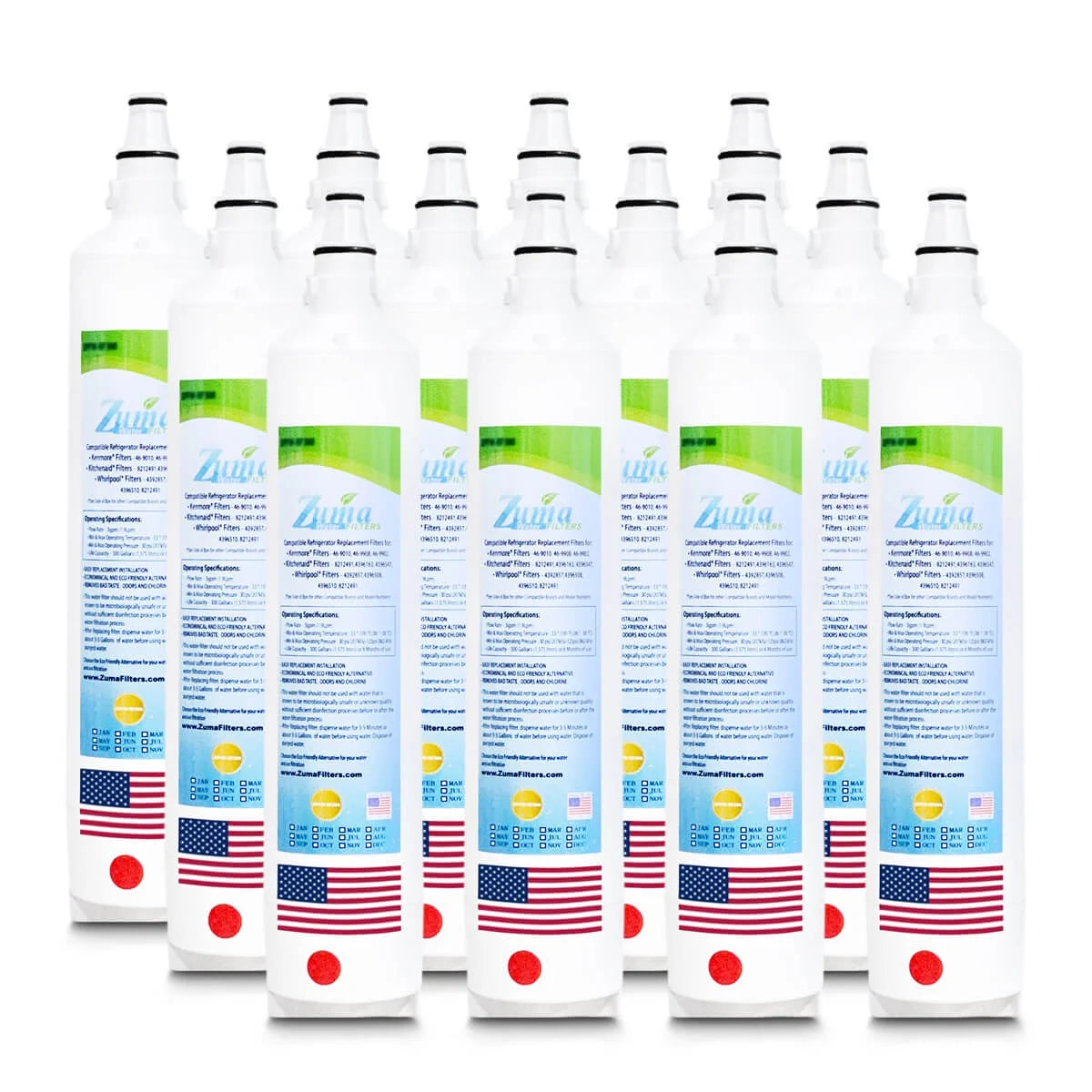 Water Filters, 12 Pack A2720