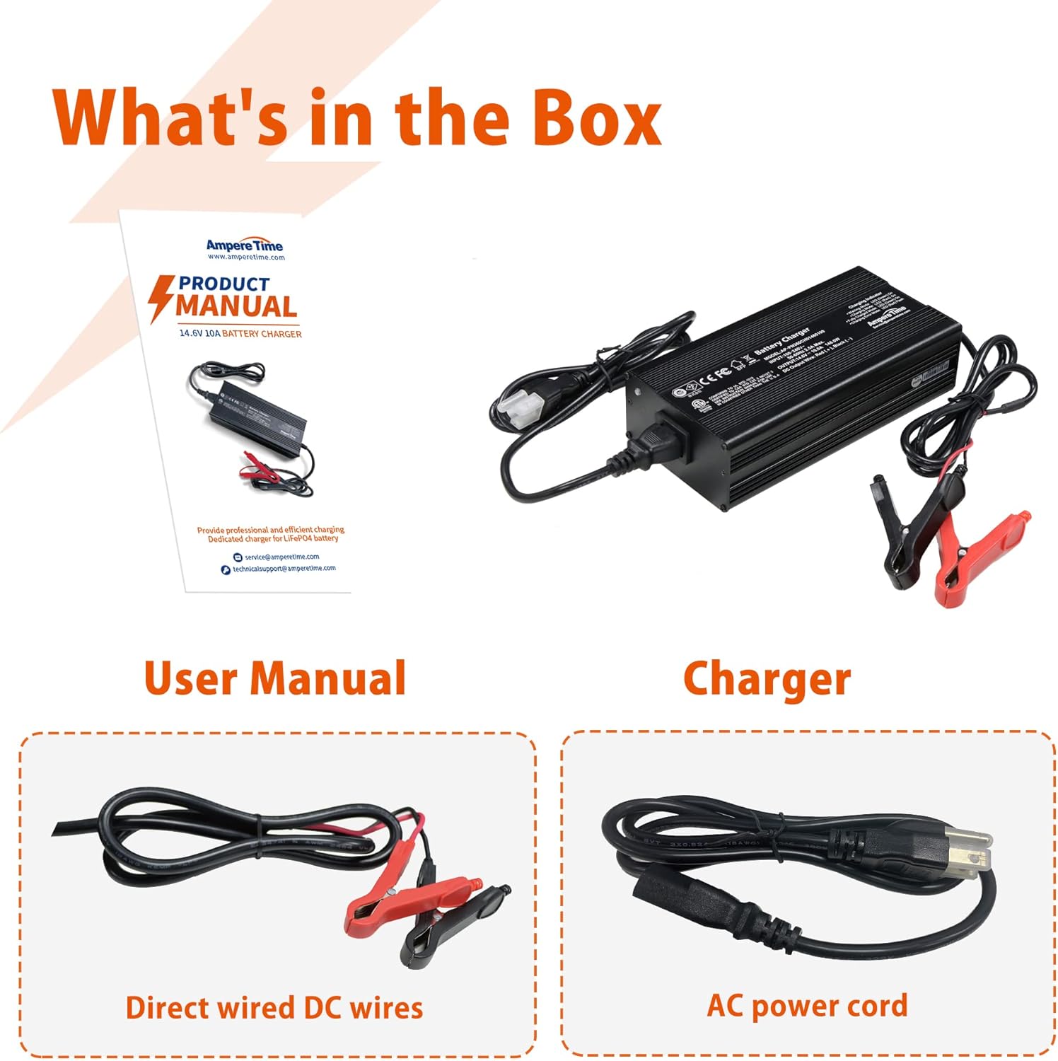 14.6V Lithium Iron Phosphate Battery Charger with 10A Output Current C182
