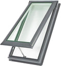 21-1/2 Inch x 46-1/4 Inch Laminated Manual Venting Deck Mounted Skylight V1205