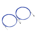 2 Pcs 500cm Marine Boat Throttle Shift Control Cable Blue C98986