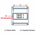 Yellow Label Brady Label Maker Cartridge S723