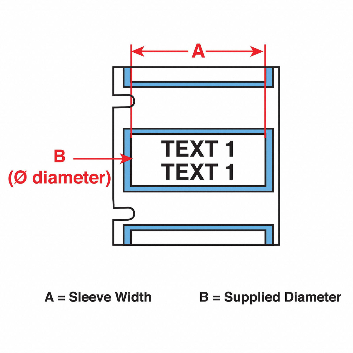 Yellow Label Brady Label Maker Cartridge S723