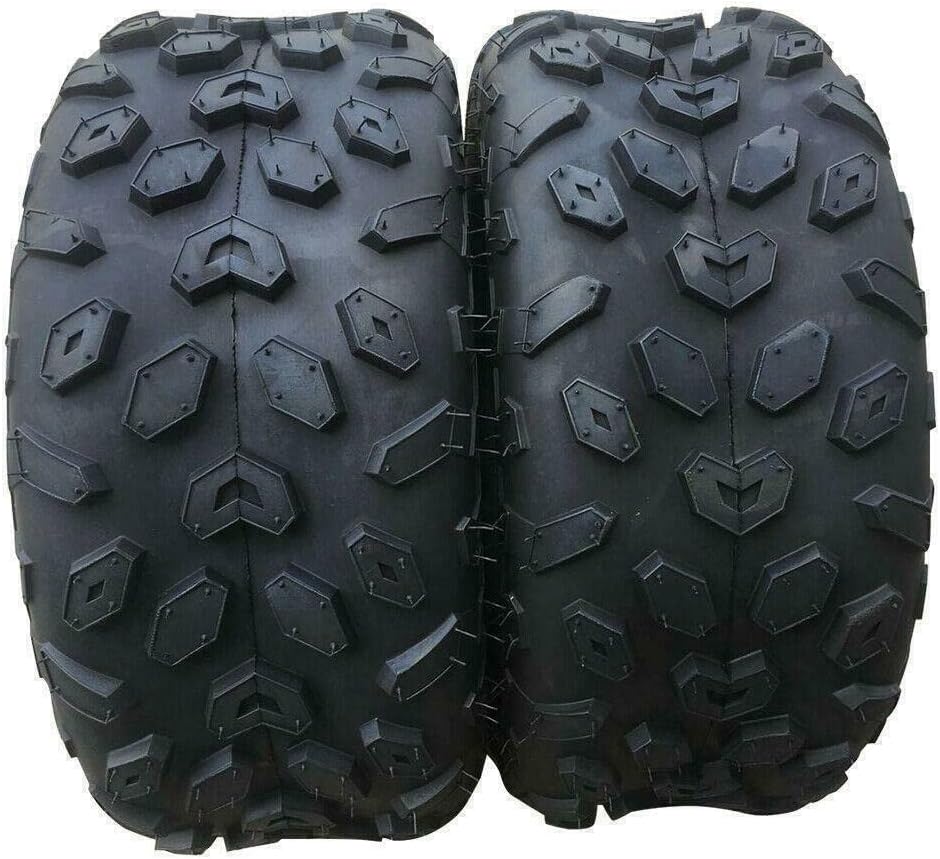 Set of 2 19x7-8 ATV UTV Tubeless Sport Tires R4612
