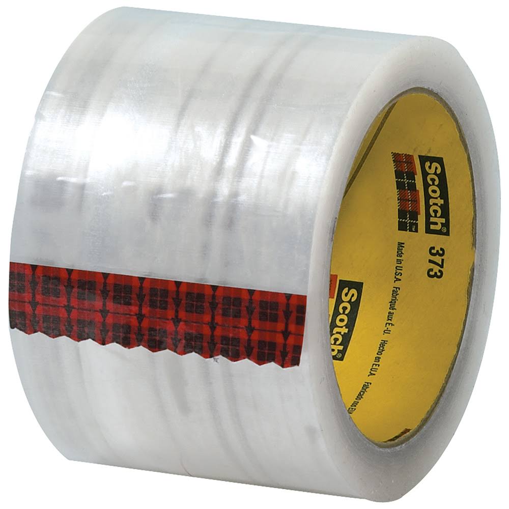 3x22 x 110 yds. Clear (6 Pack) Carton Sealing Tape Q2432