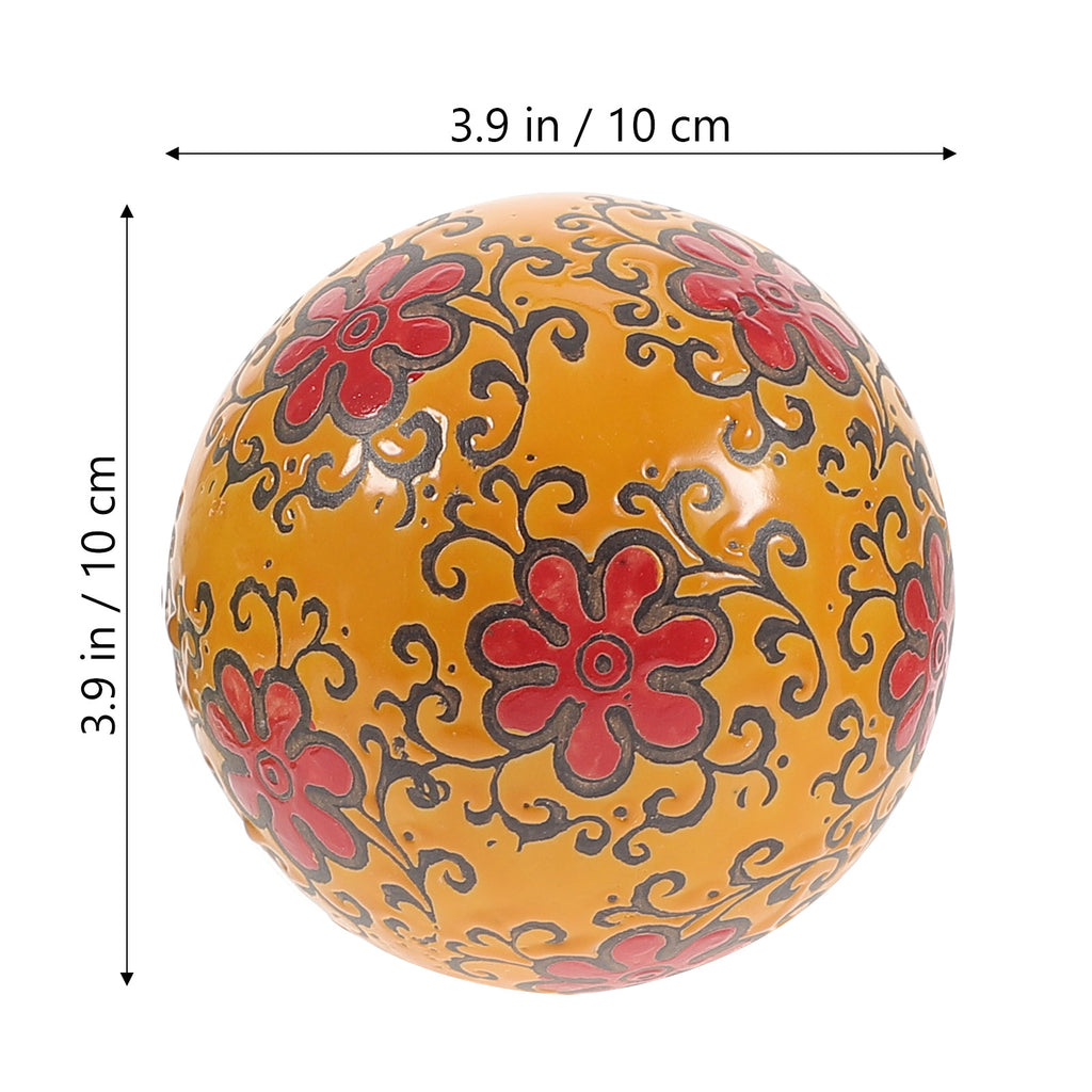 Blue Mosaic Ceramic Decorative Orbs U905