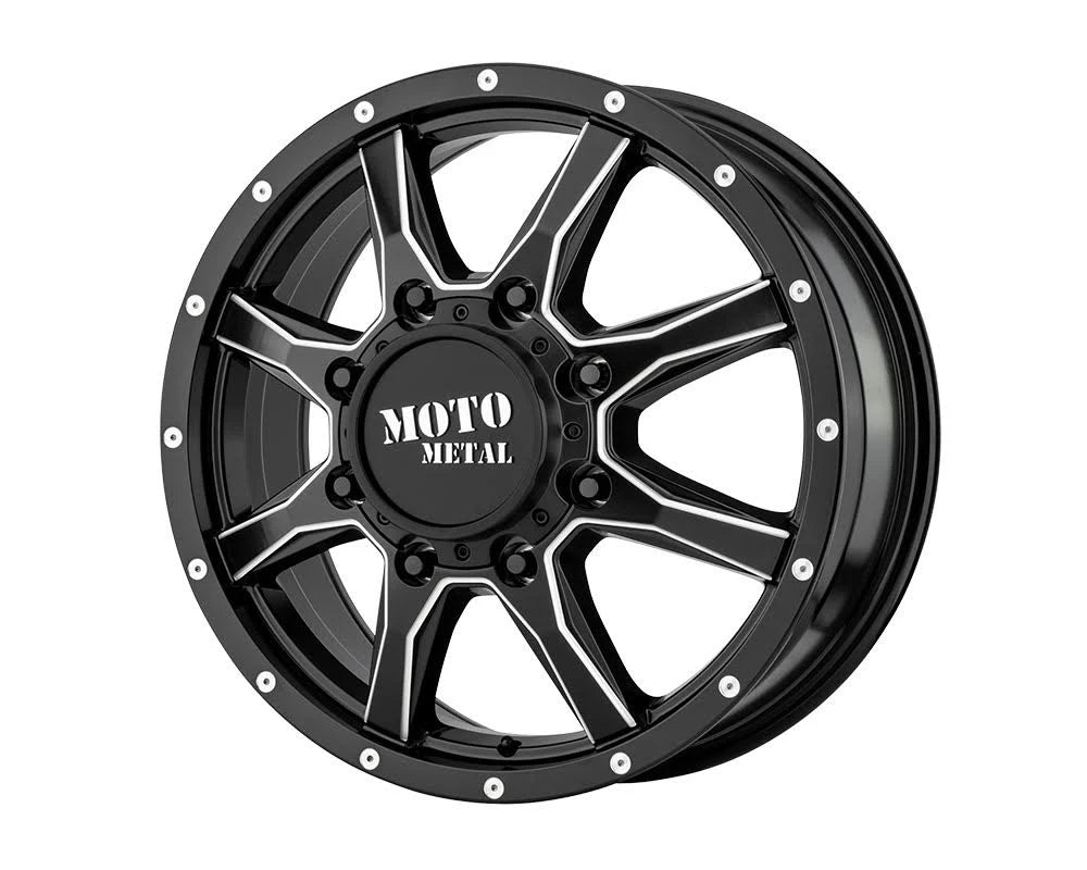 Satin Black Milled 20x8.25 Wheel Z145