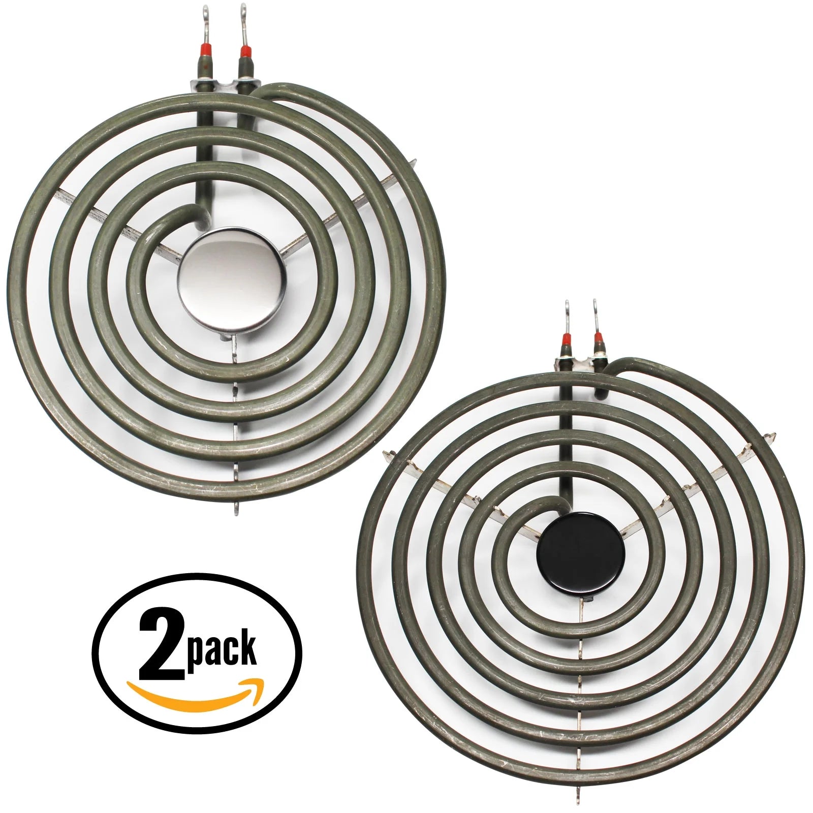 2-Pack 8 inch 5 Turns & 6 inch 4 Turns Surface Burner Elements T3284