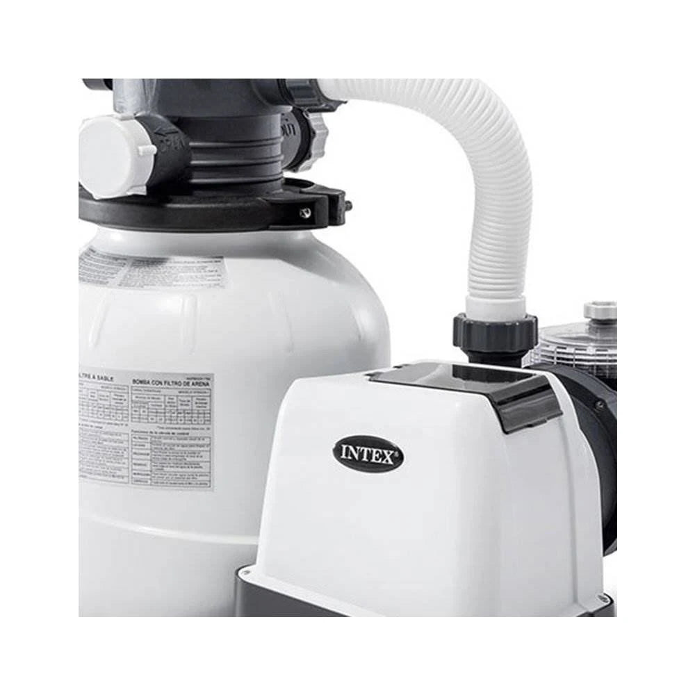 Above Ground Pool Sand Filter Pump with Automatic Timer I9394