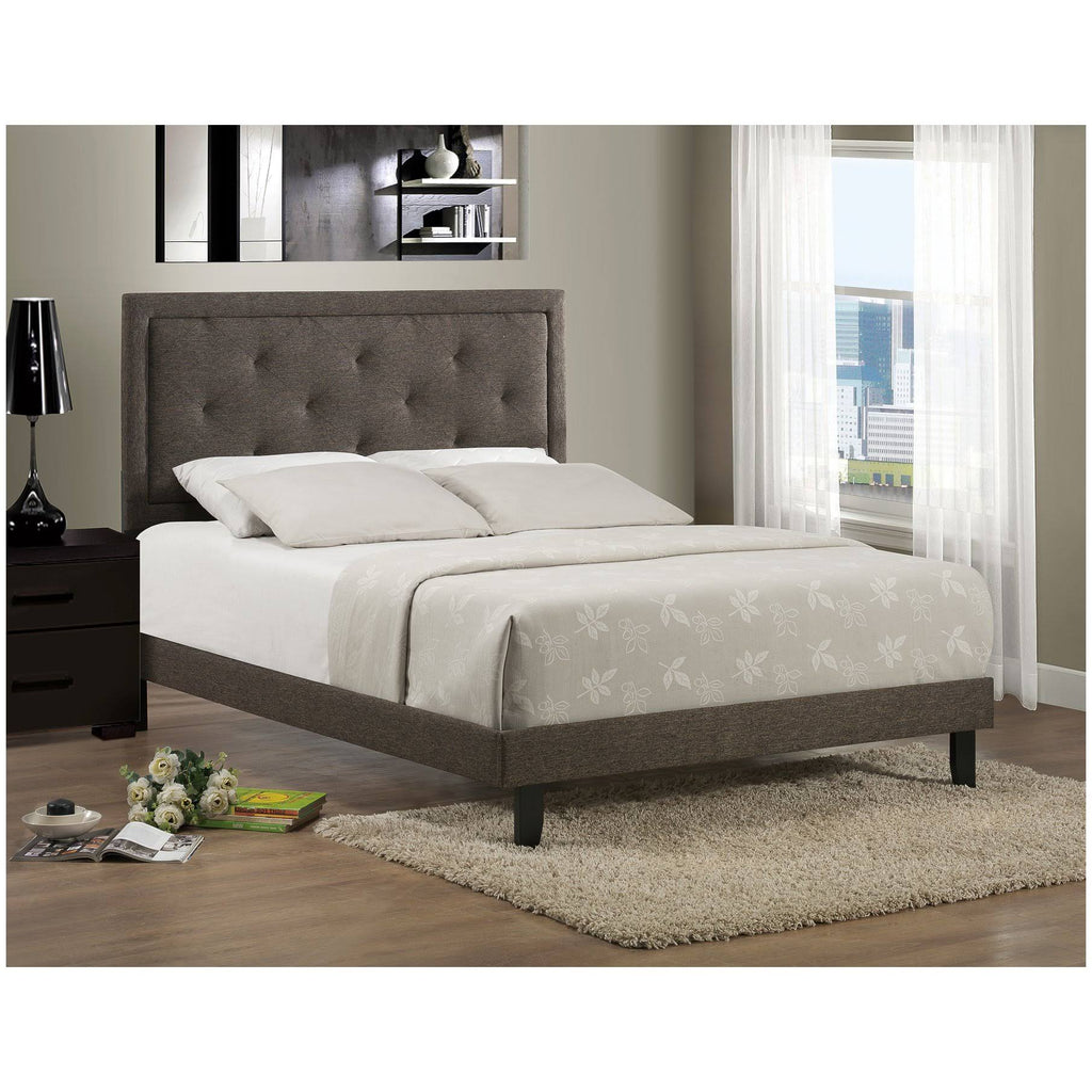 King Bed Set with Rails E8535
