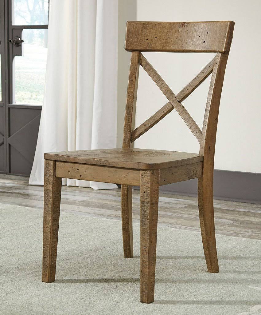 Brown Dining Side Chair Set of 2 F37684