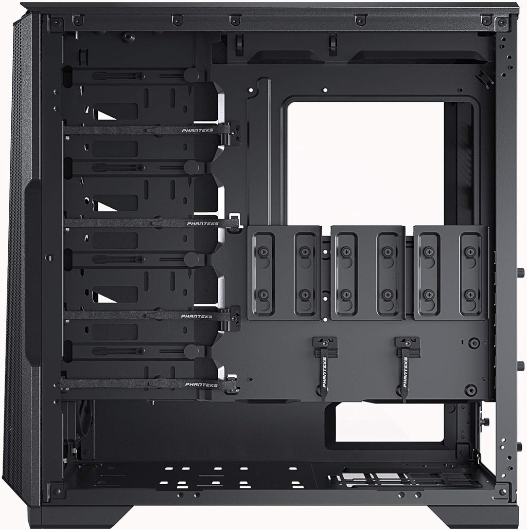 Black ATX Mid-Tower Case with Tempered Glass V86307