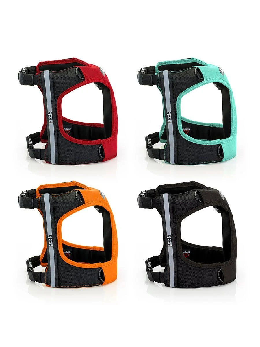 Large Black Dog Car Harness V753500