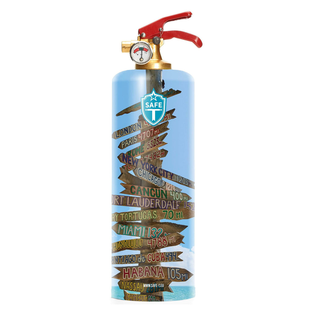 Safe-T Fire Extinguisher Beach Signs K823354