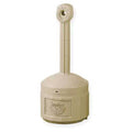 Butt Can, Adobe Beige, Capacity 4 Gallons N96216
