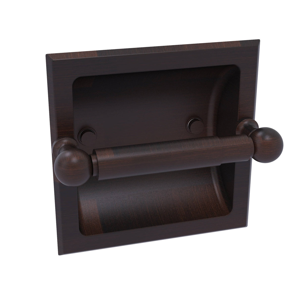 Recessed Toilet Paper Holder Matte Black Y469580