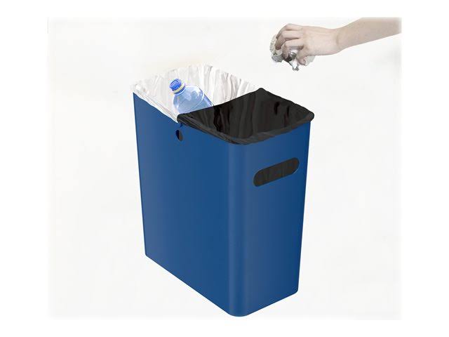 4.2 gal Polypropylene Trash Can with Handles, Pack of 6 L789779