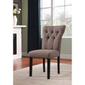 Espresso Brown Side Chair - 2 count V21283