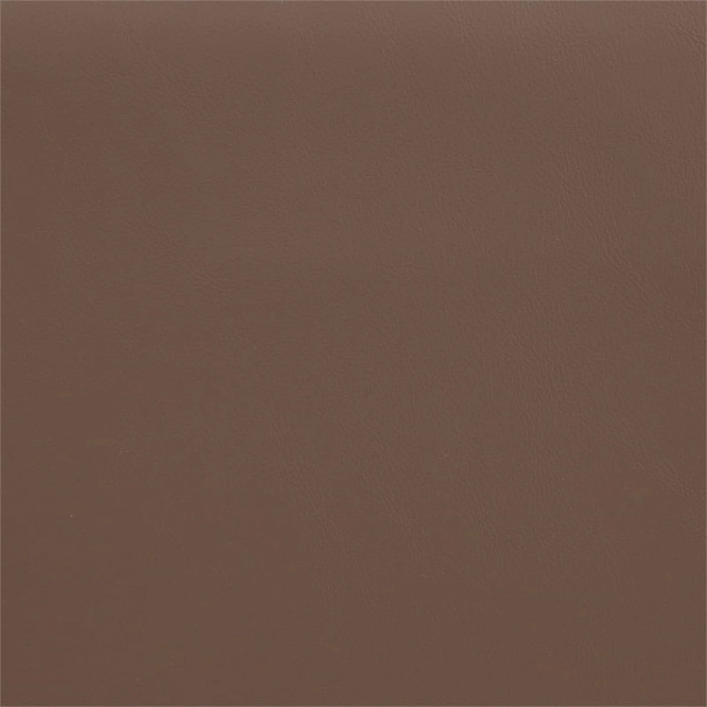 Brown Vegan Leather Ottoman W92185