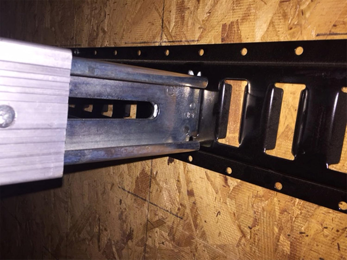 Adjustable Heavy-Duty Aluminum E-Track Decking Beam J41555