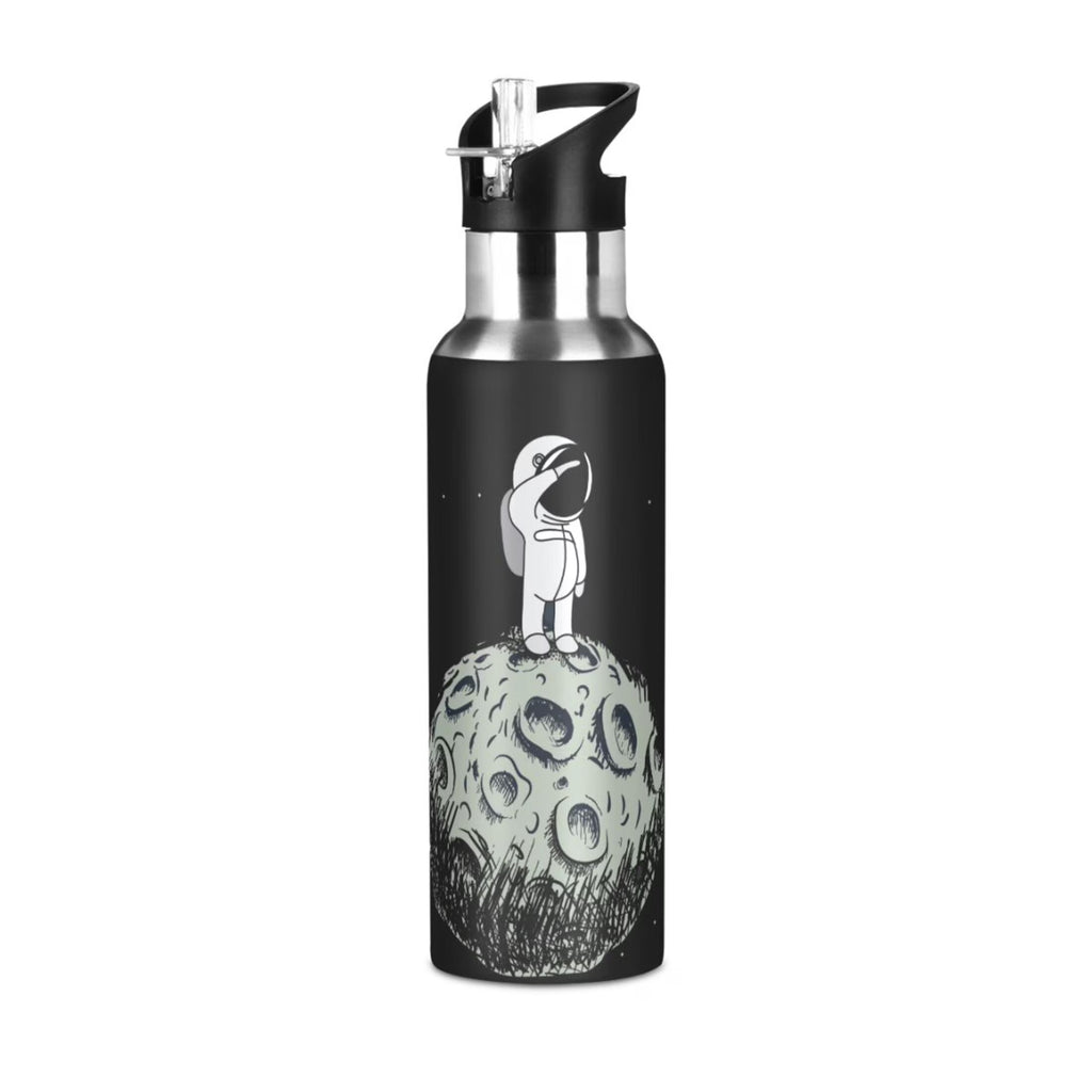 Stainless Steel Insulated Water Bottle with Straw Lid V44252