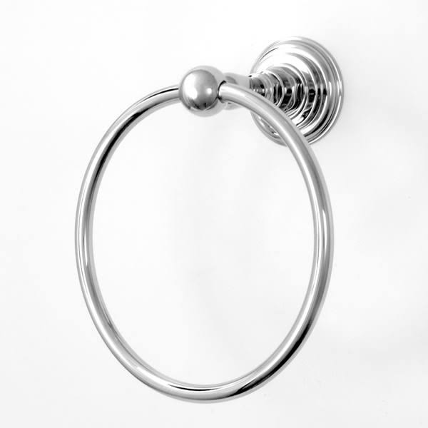 Polished Gold Towel Ring B6260