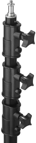 Pack of 2 Heavy-Duty Light Stand (Black, 13') A235