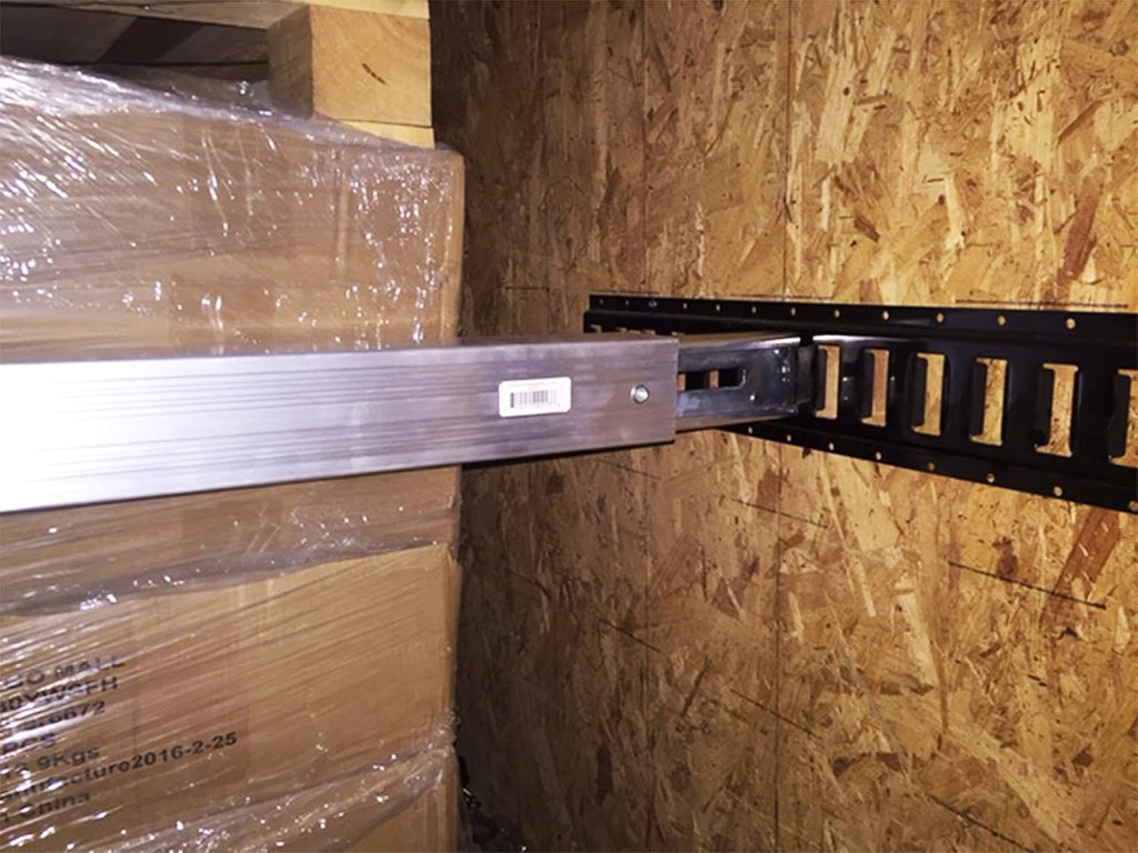 Adjustable Heavy-Duty Aluminum E-Track Decking Beam J41555