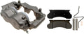 Front Passenger Side Disc Brake Caliper Assembly with Semi-Metallic Pads B9908