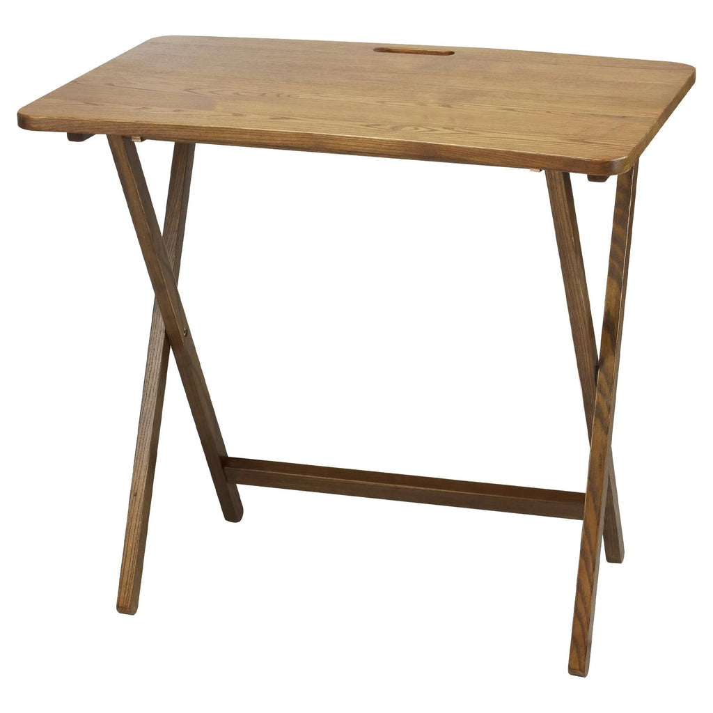 Solid American Red Oak Folding Table G639