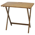 Solid American Red Oak Folding Table G639