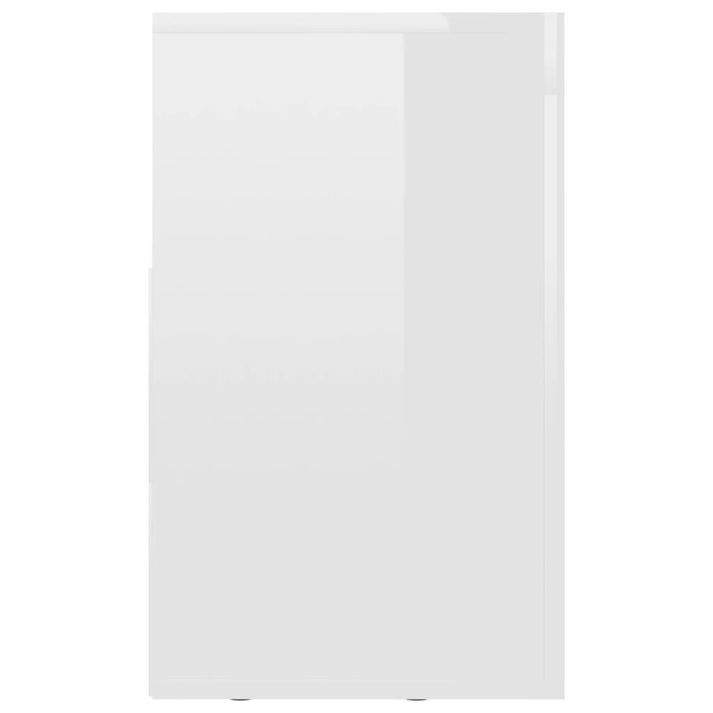 High Gloss White TV Cabinet Chipboard K865125