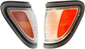 Black Parking/Side Marker Light Assembly Pair Y8347