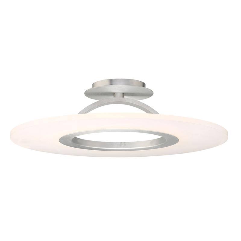 Black LED Semi-Flush Mount B985523