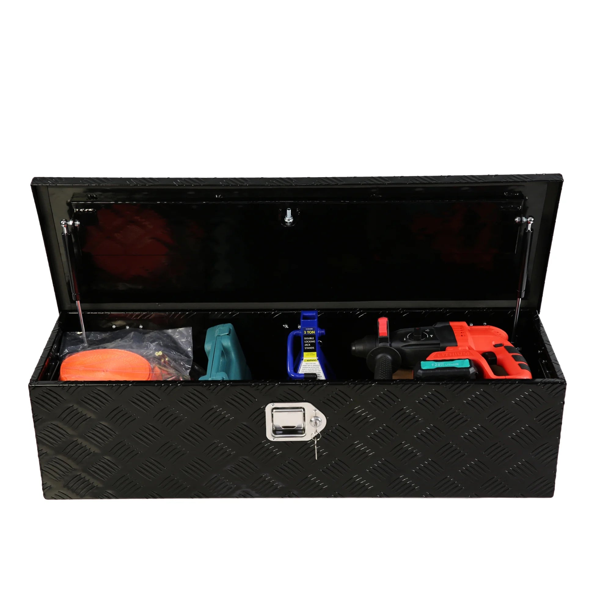39 inch Aluminum Truck Bed Tool Box with Side Handle A86315