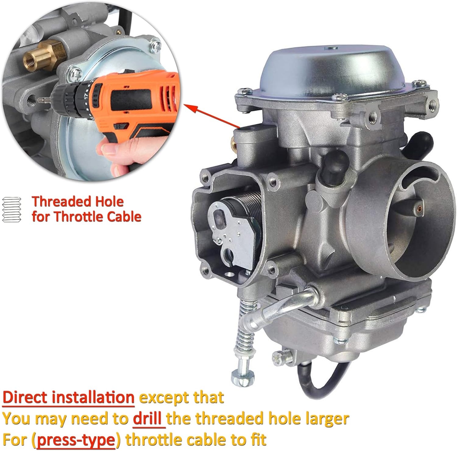 Carburetor Pack of 2 for Polaris Sportsman ATV Quad F42108