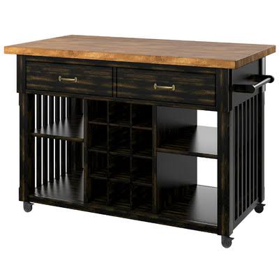 Kitchen Cart with Wood Top P96392