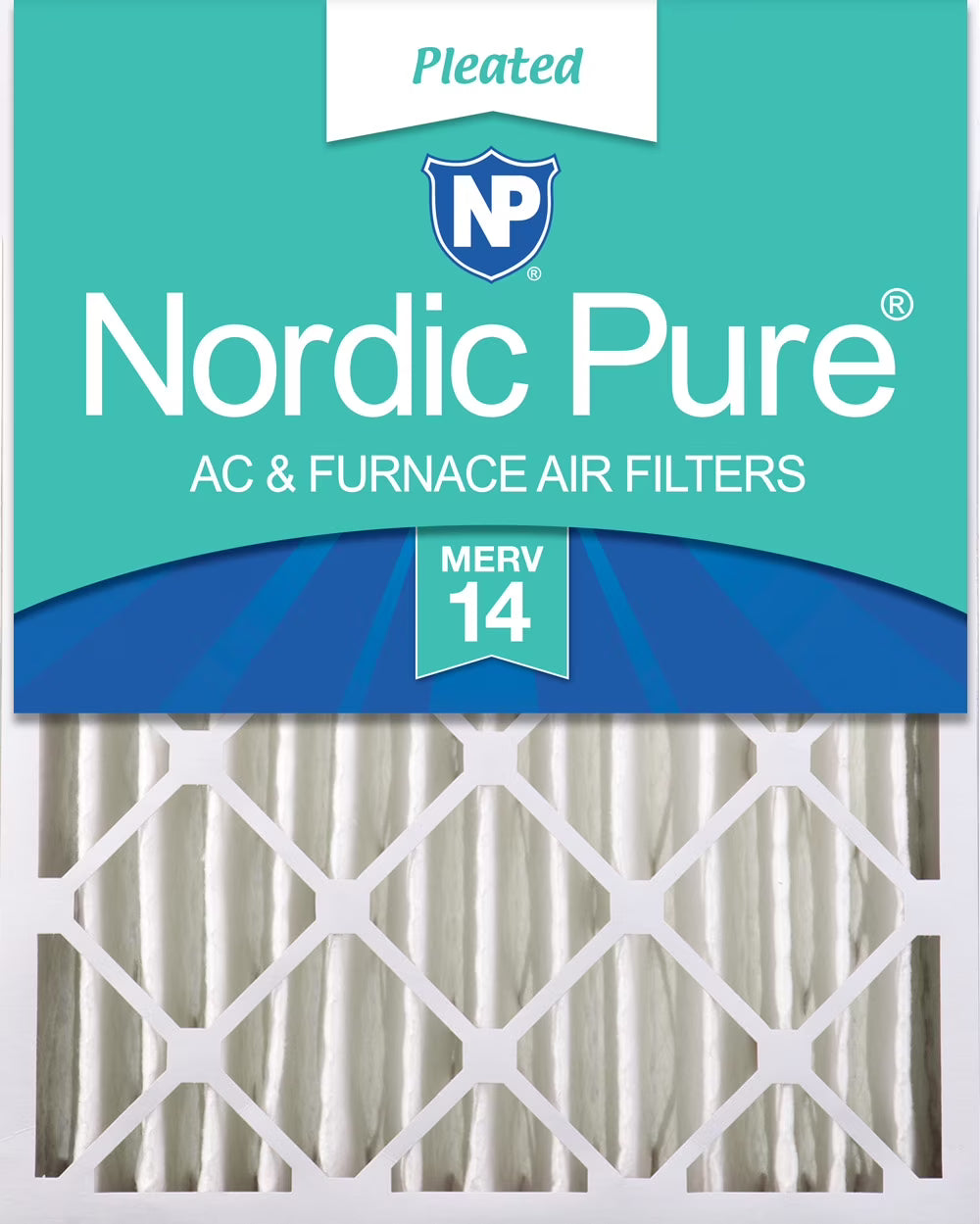 20x20x4 Pleated MERV 14 Air Filter V512
