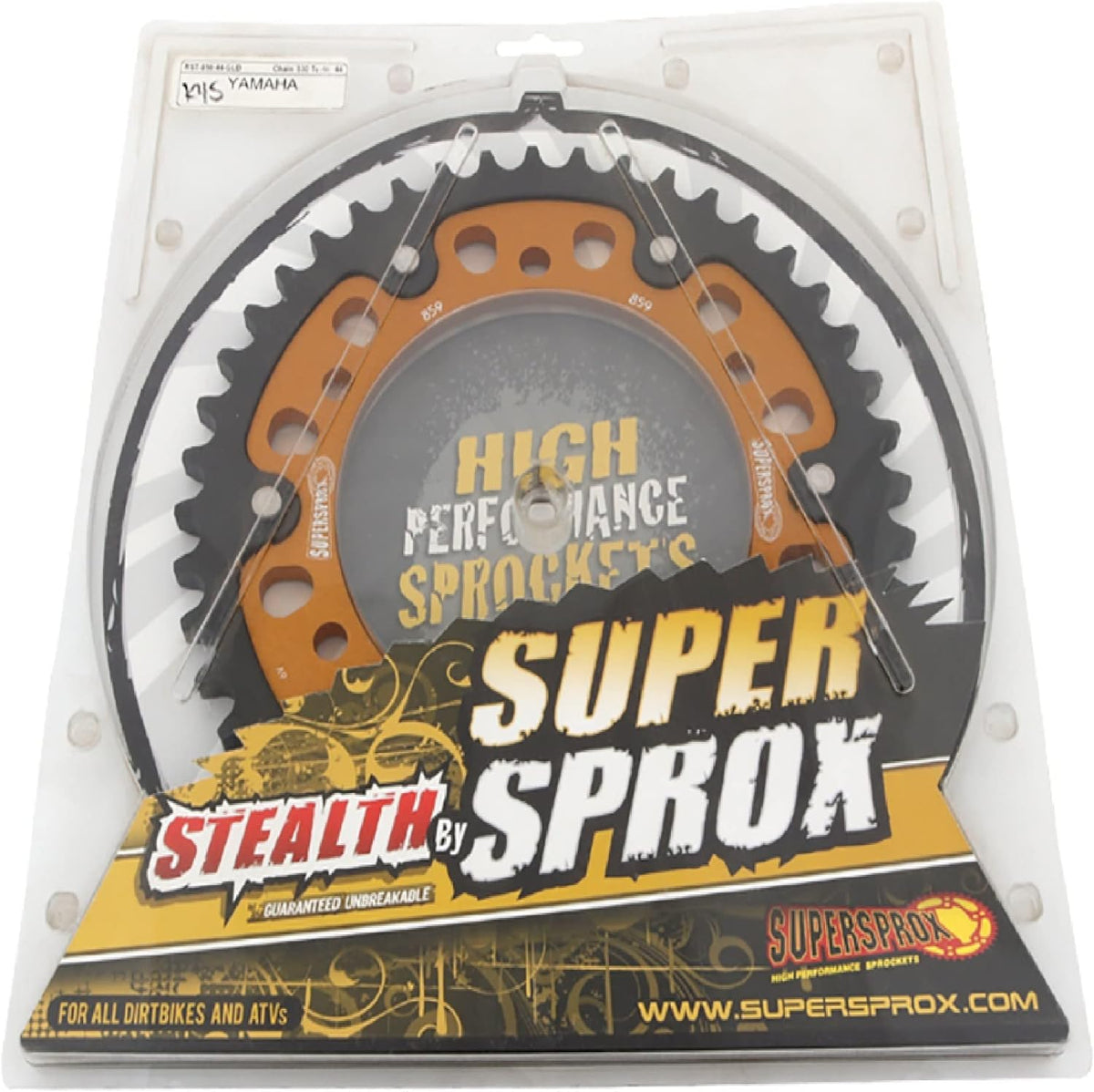 Gold Stealth Sprocket Pack of 2 W703