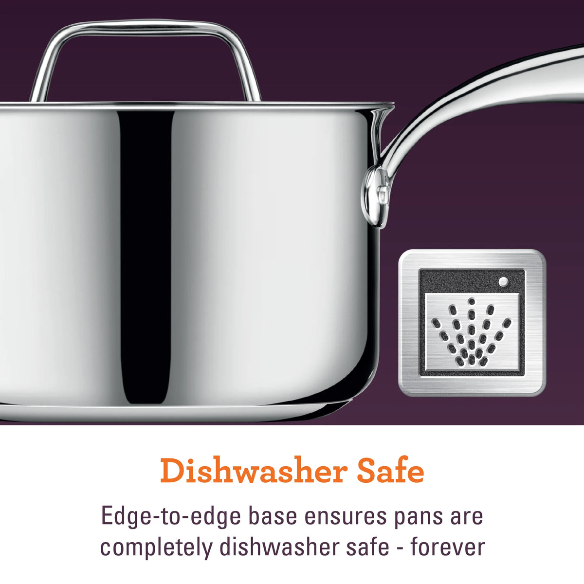 Stainless Steel Stockpot with Lid, 8-Quart U932388