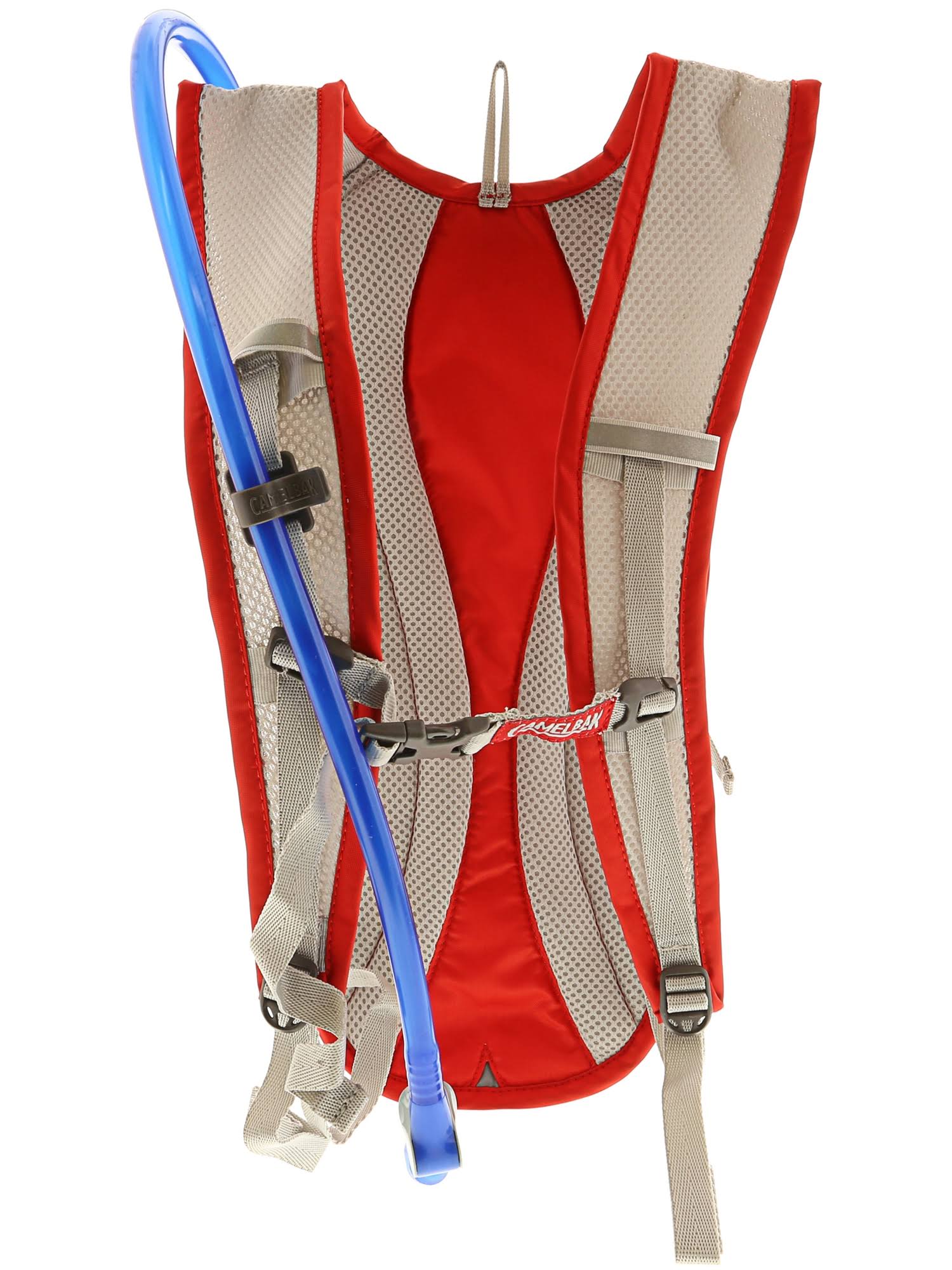 Racing Red Silver 5 Liter Hydration Backpack U5391