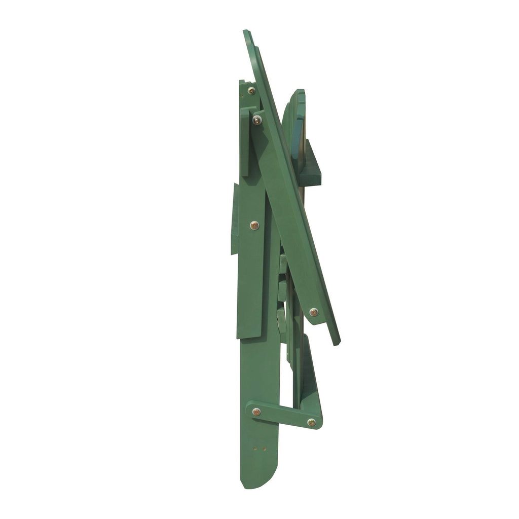 Set of 2 Folding Adirondack Chair Sea Green X298