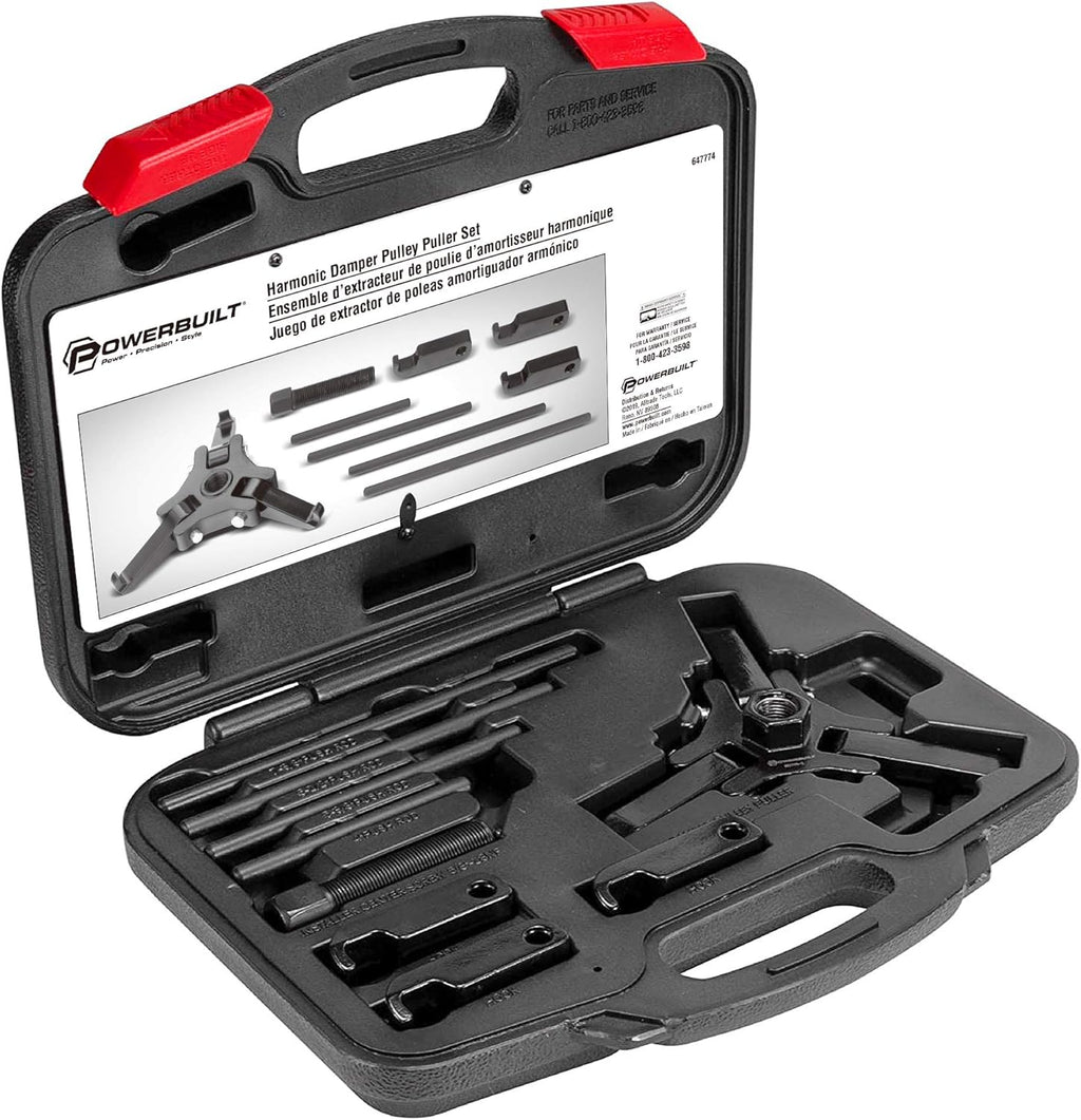 Harmonic Damper Pulley Puller Set, Pack of 2 H1162