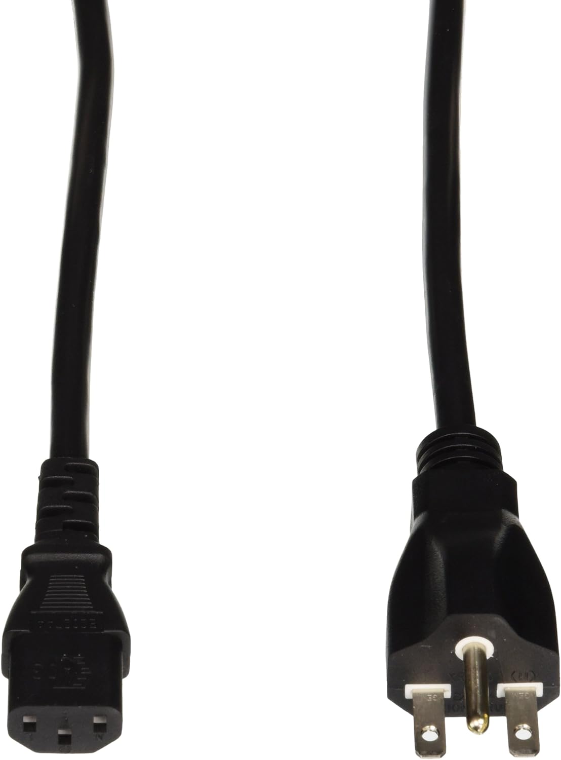 Black 8-Feet 16/3 240-Volt Power Cord S19147